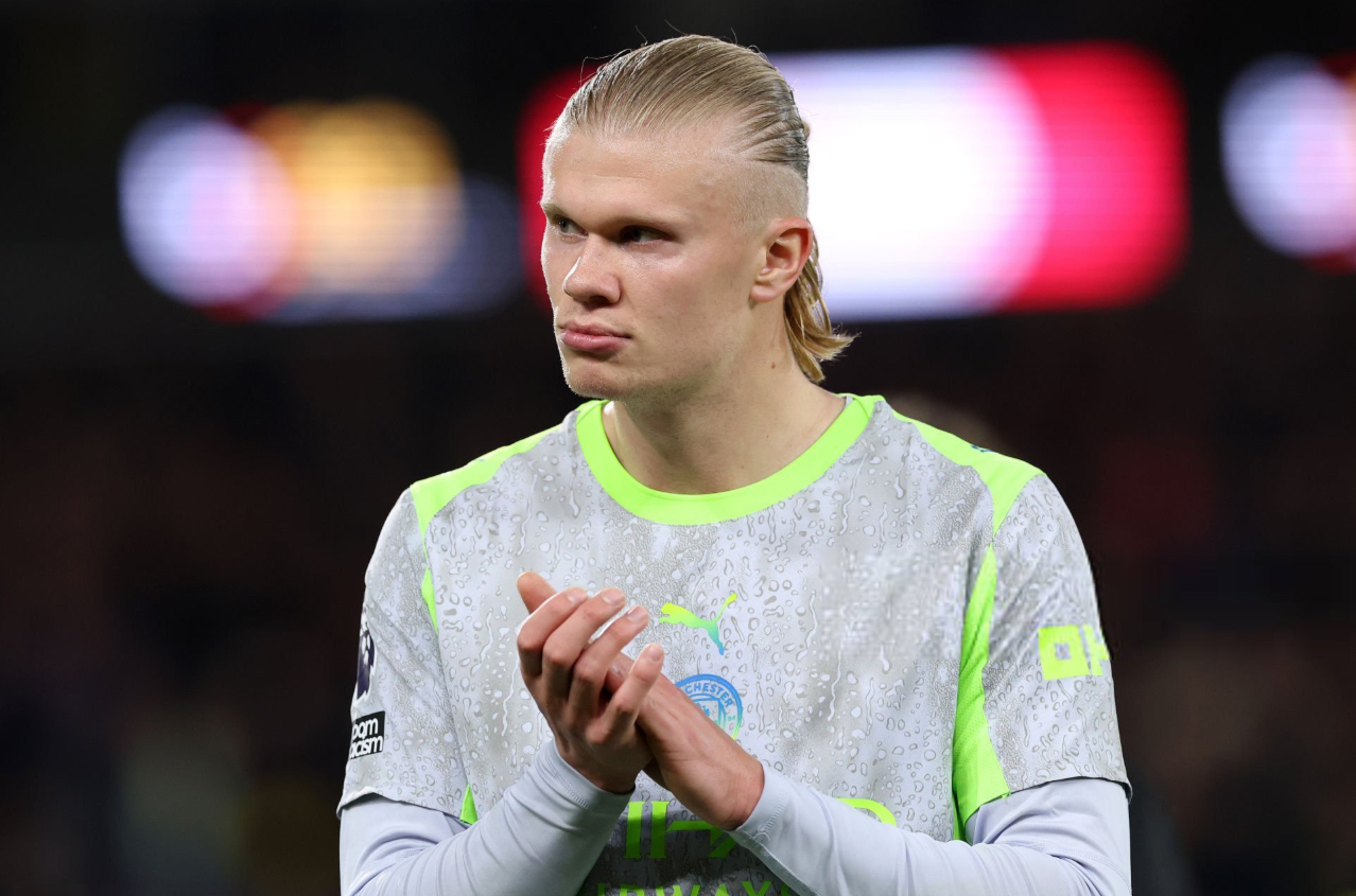 Erling Haaland Frustrasi Saat Laga Manchester City Melawan Bournemouth