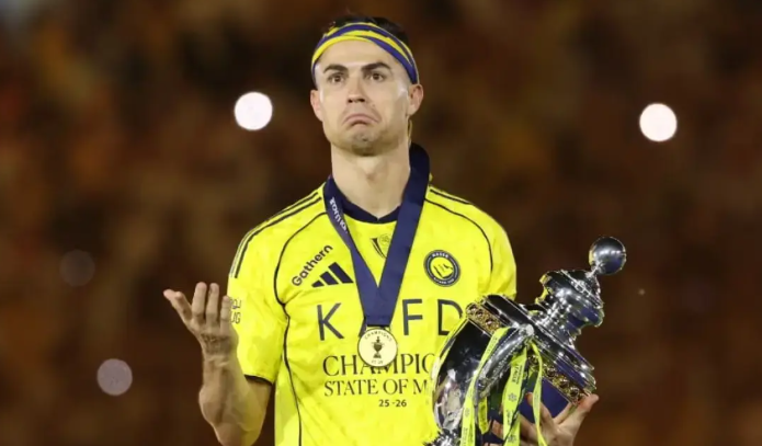 Momen emosional Cristiano Ronaldo bawa Al Nassr juara Liga Arab Saudi